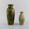 Vases in Glazed Ceramics from European Studio Ceramicist, 1960s, Set of 2 2