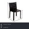 Cassina Cab 412 Leather Dining Room Chairs, Set of 4 2
