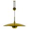 Onos 55 Brass Pendant Lamp by Florian Schulz, 1970s, Germany, Image 1