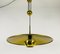Onos 55 Brass Pendant Lamp by Florian Schulz, 1970s, Germany 11