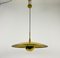 Onos 55 Brass Pendant Lamp by Florian Schulz, 1970s, Germany 3
