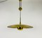 Onos 55 Brass Pendant Lamp by Florian Schulz, 1970s, Germany 12