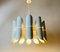 White 10-Arm Space Age Chandelier, 1960s, Image 6