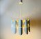 White 10-Arm Space Age Chandelier, 1960s 5