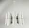 White 10-Arm Space Age Chandelier, 1960s, Image 3