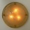 Textured Murano Flush Mount / Wall Light from Hillebrand, 1965, Image 7