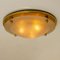 Textured Murano Flush Mount / Wall Light from Hillebrand, 1965, Image 6