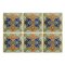 Ceramic Tiles, Valencia, 1900s, Set of 6 1