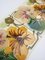 Piastrella a rilievo con fiore, Francia, inizio XX secolo, Immagine 10