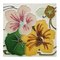 Piastrella a rilievo con fiore, Francia, inizio XX secolo, Immagine 1