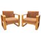 Prague Hotel Armchairs, Czechoslovakia, 1970s, Set of 2 1