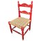 Chaise pour Enfant Kids Red en Bois et en Corde avec Disney Graphics, Italie 1