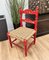 Chaise pour Enfant Kids Red en Bois et en Corde avec Disney Graphics, Italie 3