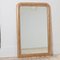 Antiker Französischer Spiegel aus Vergoldetem Holz 1