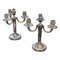Silver Candelabras in Louis XVI Style, Set of 2 1