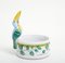 Earthenware Candlestick Toucan from Hermes & Moustiers, 2