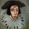 Saint-Edmund, óleo sobre lienzo, misterioso y caprichoso, retrato de arte pop, 2020, Imagen 1