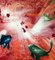 Leibniz Universe 15u, escena subacuática contemporánea y colorida, óleo sobre lienzo, 2016, Imagen 3