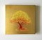 Remember Me, Baum in Gelb & Orange, Pop Art Gemälde, Blattgold Öl auf Leinwand, 2018 3