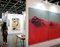 Contemplo I, pintura abstracta grande en rojo y rojo, óleo sobre lienzo, 2013-15, Imagen 3