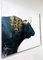 Victory, Contemporary Abstraktes Ölgemälde, Gold und Mehrschichtige Farben mit Stier, 2018 4