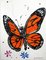 Psychi 3, Soul Series, Pop Contemporary Monarch Butterfly Painting, 2020, Image 1