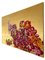Lilien im Tal, Große goldene Malerei mit bunter Natur, Flower Palette, 2020 4