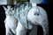 Elephant and Friends, Porcelain Freestanding Ceramic Sculpture with Animals, 2019 1