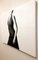 Impel, Figurative Realism Painting, Acrylic on Canvas, Woman in Black Dress, 2018 4