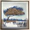 Tree, Arbol V, Abstract Landscape Painting, Contemporary Framed, Oil on Linen, 2007 1