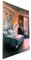 Lámpara de dormitorio de interior estilo europeo contemporáneo, óleo sobre lienzo, años 50, Imagen 3