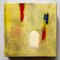 Canario, óleo sobre lienzo, pintura abstracta colorida en amarillo, 2016, Imagen 1