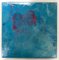 Michele Mikesells, sottomarino, olio su tela, dipinto astratto blu colorato, 2016, Immagine 1