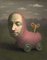 Remnant of Childhood, Avery Palmer, Oil Painting, Pop Surreal Figure as Pink Toy, 2020, Image 1