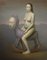 Avery Palmer, Rocking Horse Woman, Pittura ad olio con pop surrealista, 2020, Immagine 1