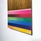 Mini Leaner # 7, Contemporary Painted Rainbow Wandskulptur, 2020 4