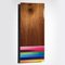 Mini Leaner # 7, Contemporary Painted Rainbow Wandskulptur, 2020 3
