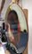 Escudo estoico, óleo sobre lienzo, caprichoso retrato de maestro de arte pop, redondo, 2020, Imagen 4