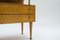 Mid-Century Modern Brass and Wood Nightstands, 1950s, Set of 2 17