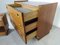 Vintage Chest of Drawers and Bedside Table from Gautier, Set of 2 7