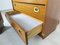 Vintage Chest of Drawers and Bedside Table from Gautier, Set of 2 10
