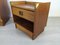 Vintage Chest of Drawers and Bedside Table from Gautier, Set of 2 12