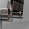 Sedie vintage in acciaio di Romeo Rega, anni '70, set di 2, Immagine 8