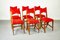 Chair in White by Louis Scremins, 1950s, Set of 6, Image 1