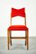 Stuhl in Weiß von Louis Scemins, 1950er, 6er Set 2