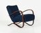 H-269 Lounge Chair by Jindrich Halabala, 1940s 1