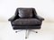 Black Leather 802 Armchairs by Werner Langenfeld for ESA, Set of 2 19
