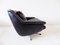 Black Leather 802 Armchairs by Werner Langenfeld for ESA, Set of 2 18