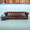 Vintage Cognac Leather Chesterfield Sofa with 4 Seats from Springvale, 1980s, Image 16