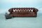 Vintage Cognac Leather Chesterfield Sofa with 4 Seats from Springvale, 1980s 8